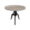 Contemporary Home Living Height Adjustable Table with Natural Driftwood Top - 36"